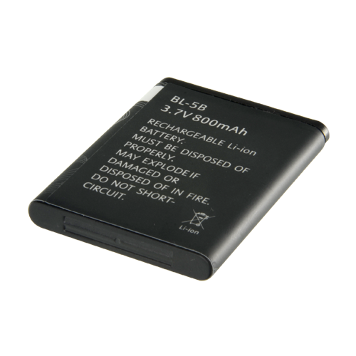 Backup batteri - Lithium - Genopladelig - 3,7 V - 900 mAh - Kompatibel med alarmcentraler