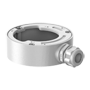 Hikvision kabelfordelingsbox - Til dome-kameraer - Egnet til udendørs brug - Væg- eller loftmontering - Farve hvid 40,5 (H) x 120 (Ø) mm - Med kabelgennemgang