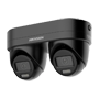 Hikvision Turret IP-kamera PRO-serie - Opløsning 4 megapixel (2688x1520) (2 kanaler) - Slow motion 2,8/4 mm i 1 kamera (2 kanaler) | IR 30m - Bevægelsesdetektering 2.0 | AcuSense 3.0 - SRB: Røde og blå advarselslys | SL: Hvidt lys - PoE+ | Mikrofon og højtaler | IP67 | NEMA 4X