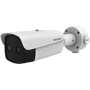 Dual IP termisk kamera Hikvision PRO-serie - Termisk sensor 384x288 VOx | Objektiv 35 mm - Optisk sensor 1/2,7" 4 Mpx | Objektiv 14,8 mm