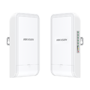 Hikvision - Trådløs forbindelse op til 5 km - 5 GHz frekvens - Baseret på IEEE 802.11/a/n/ac - IP55, egnet til udendørs - 2 matchede enheder