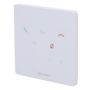 Videointercom - Uden display - Tovejs lyd - 2 HD-ledninger - Påbygning : Hvid