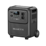 Bluetti transportabel kraftstation - Stor kapacitet 3200Wh - Effektudgang 1800W - Flere udtag og opladningsmuligheder - 3000 livscyklusser - Kontrol via APP