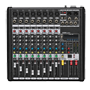 Professionel analog mixer DSPPA - 8 XLR-mikrofon-indgange afbalanceret - Stereo-bus | 2 AUX | Integreret DSP