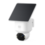 Eufy by Anker WiFi-kamera 4K - Detektering af personer/køretøjer/bevægelse - Indbygget hukommelse 16GB | Indbygget solpanel - Farvesyn om natten med LED/sirene - Ubegrænset autonomi - Egnet til udendørs IP67