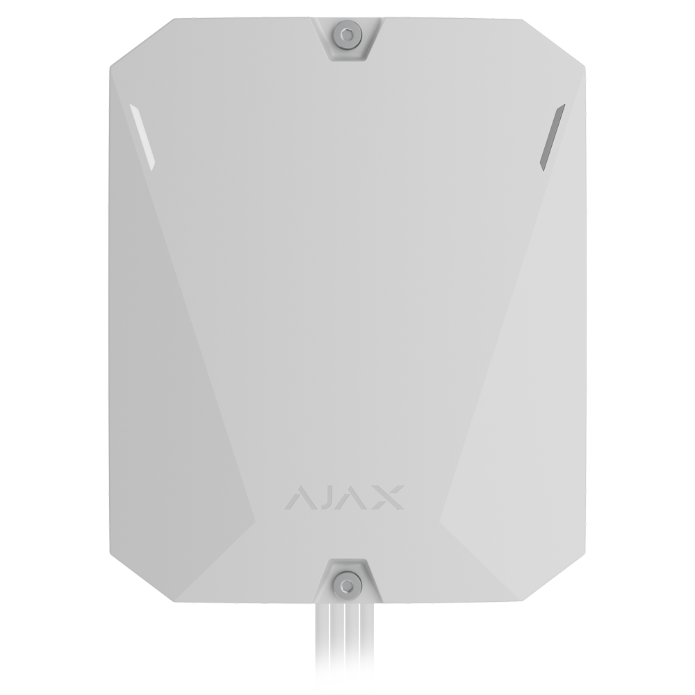 Alarmcentral - Grad 3 - Trådløs: Superior Jeweller og TurboWings - Kablet: Fiber - Ethernet og dual SIM-kommunikation 4G(LTE)/3G/2G - Op til 250 trådløse og kablede enheder - 200 brugere og 25 sikkerhedsgrupper