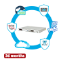 Hillstone Networks Bundle - Hardware + 36 måneders service - 8xGE porte (inkl. 1 bypass) - 5Gbps FW / 2Gbps NGFW gennemstrømning - Understøtter SSD-udvidelse op til 1.92TB - Inkluderer IPS, AV, URL, QoS, IPR, C2 og Sandbox