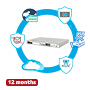 Hillstone Networks Bundle - Hardware + 12 måneders service - 8xGE porte (inkl. 1 til bypass) - 5Gbps FW / 3Gbps NGFW gennemstrømning - Dual AC redundant strømforsyning - Inkluderer IPS, AV, URL, QoS, IPR, C2 og Sandbox