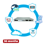 Hillstone Networks Bundle - Hardware + 36 måneders service - Porte 2xSFP+, 8xSFP og 8xGE - 16Gbps FW / 2,6Gbps NGFW gennemstrømning - Understøtter SSD-udvidelse op til 1,92TB - Inkluderer IPS, AV, URL, QoS, IPR, C2 og Sandbox