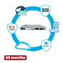 Hillstone Networks Bundle - Udstyr + 60 måneders service - Porte 2xSFP+, 8xSFP og 8xGE - 16 Gbps FW / 2,6 Gbps NGFW gennemstrømning - Understøtter SSD-udvidelse op til 1,92 TB - Inkluderer IPS, AV, URL, QoS, IPR, C2 og Sandbox
