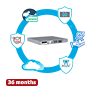Hillstone Networks Bundle - Hardware + 36 måneders service - Porte 8xSFP + 8xGE (inkl. 2 bypass-par) - 16Gbps FW / 5Gbps NGFW gennemløb - Dobbelt AC redundant strømforsyning - Ekspansionsslot til 10G/GE moduler