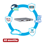 Hillstone Networks Bundle - Hardware + 60 måneders service - Porte 8xSFP + 8xGE (inkl. 2 bypass-par) - 16Gbps FW / 5Gbps NGFW-gennemstrømning - Dual AC redundant strømforsyning - Udvidelsesslot til 10G/GE-moduler