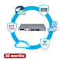 Hillstone Networks Bundle - Hardware + 36 måneders service - Porte 8xSFP + 8xGE (inkl. 2 bypass-par) - 16Gbps FW / 5Gbps NGFW-gennemløb - Ekspansionsslot til 10G/GE-moduler - Inkluderer IPS, AV, URL, QoS, IPR, C2 og Sandbox