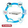 Hillstone Networks Bundel - Hardware + 12 måneders service - Porte 2xSFP+ (10G), 8xSFP og 16xGE - 20Gbps FW / 6,5Gbps NGFW gennemstrømning - Inkl. 2 bypass-portpar til HA - Inkl. IPS, AV, URL, QoS, IPR, C2 og Sandbox