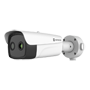 Hikvision Dual IP Varmekamera PRO Range - Termalsensor 640x512 VOx | 15mm Objektiv - Optisk sensor 1/2,7" 4Mpx | Objektiv 6,4mm - Termisk følsomhed ≤20mK (25°C, F1,0) - Forebyggende branddetektering og alarm - Måleinterval temp -20~150ºC / ±8ºC