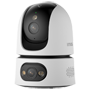 Ranger Dual motoriseret kamera 5+5MP - WiFi 6 Dual - DUAL Objektiv / Autotracking / IR + Fuldfarve - Tovejs lyd / Alarm + Blitz - AIGO PLAY / AOR / Et-tryk opkald - Egnet til indendørsbrug