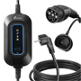 Bærbar oplader til elektriske køretøjer - Effekt 3,7kW / 16A / enfaset - Stiktype 2 - Beskyttelse IP65 - Plug and Charge - Schuko-stik