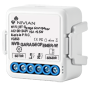 WiFi-styret garageportmotor - WiFi 2.4 GHz IEEE802.11 b/g/n - Maksimal belastning 10A - Overspenningsbeskyttelse - Kompatibel med TUYA Smart - Kompatibel med Alexa og Google Assistant