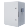 Polyester skab - Ydre mål 40x30x22 cm - Beskyttelsesgrad IP65 - Ventilationsfilter - Justerbar DIN-skinne - Grå