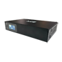 Mini UPS - Indgangsspænding 100-240 VAC - 14x valgbare DC-udgange - 1x valgbar passiv PoE-udgang 24V / 48V - Beskyttelser inkluderet - Li-Ion batteri 20000mAh