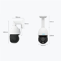 Reolink PTZ IP-kamera 8MP P840 PoE - 8MP (3840 x 2160) | 4K Ultra HD @ 25FPS - PoE / LED-belysning - 5X optisk zoom - Person-/køretøj-/husdyr-detektion - Egnet til udendørs