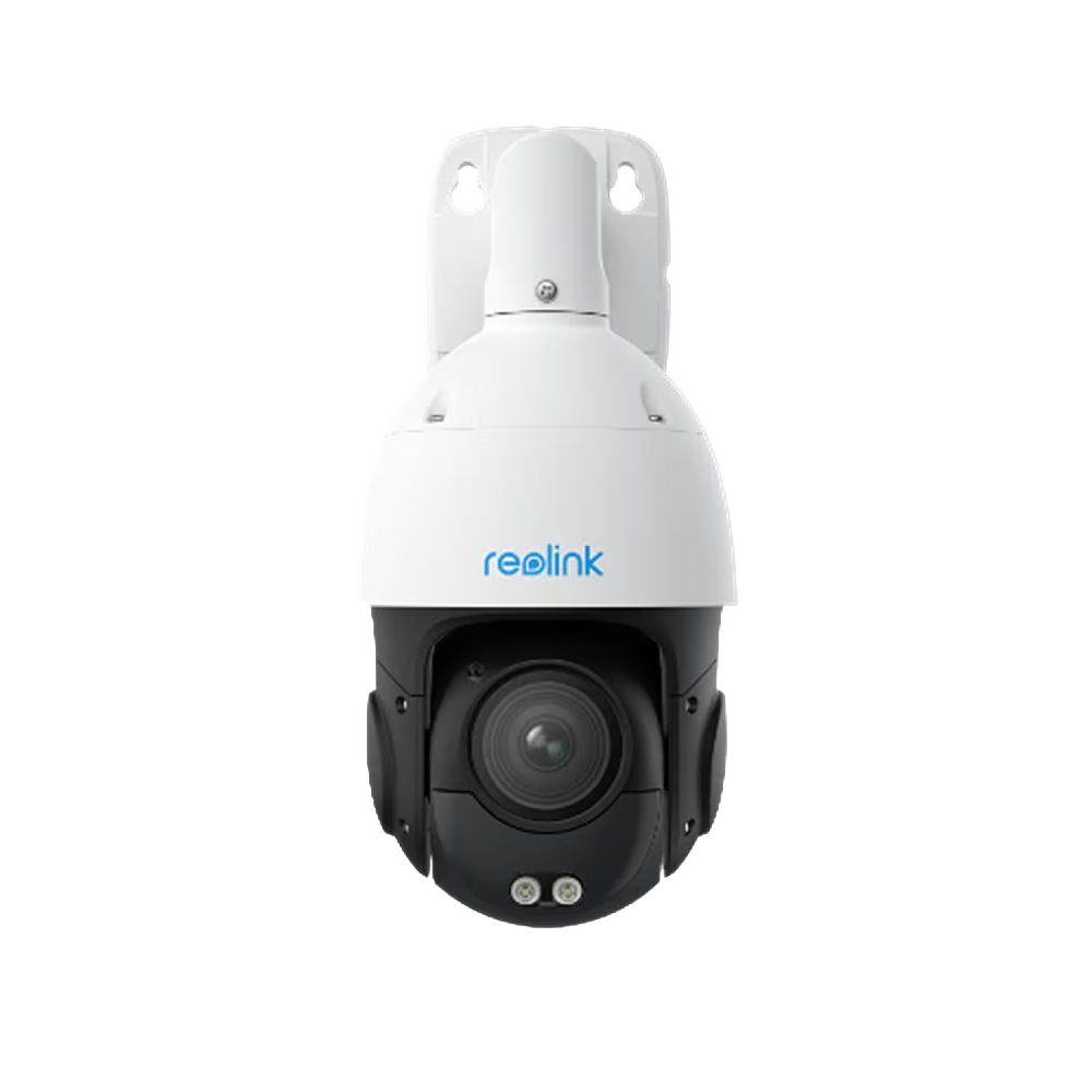 Reolink PTZ IP-kamera 8MP P850 PoE - 8MP (3840 x 2160) | 4K Ultra HD @ 25FPS - PoE / LED-belysning - 16X optisk zoom - Person-/køretøjs-/dyredetektion - Egnet til eksteriør