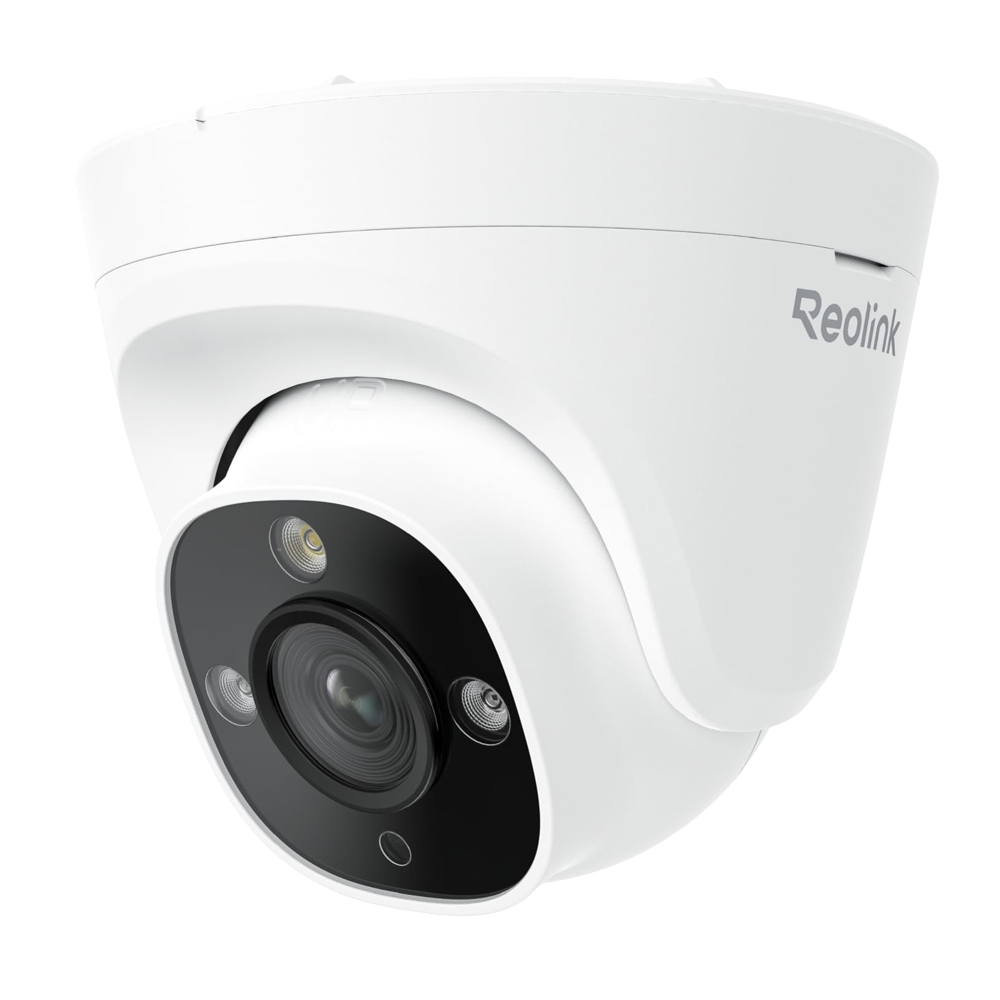 Reolink 12MP PoE IP Turnetkamera - 12MP (4512x2512) @ 25fps - PoE / LED-belysning - 5X digital zoom - Tovejslyd / MicroSD-slot - Egnet til udendørs brug