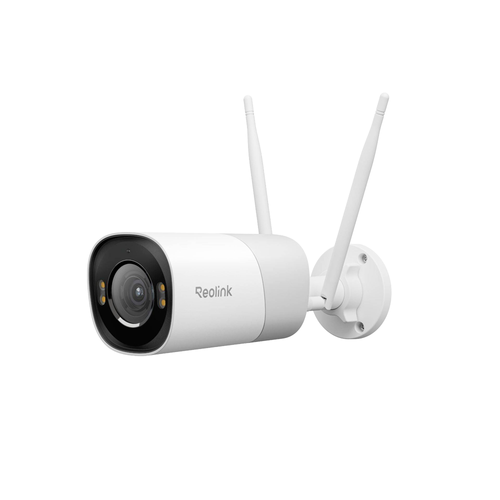 Reolink Dual WiFi-kamera - 8MP (3840x2160) - IR 30 m / Dual WiFi - AI-detektion af bevægelse / personer / køretøjer - Tovejslyd / MicroSD-slot - Egnet til udendørs