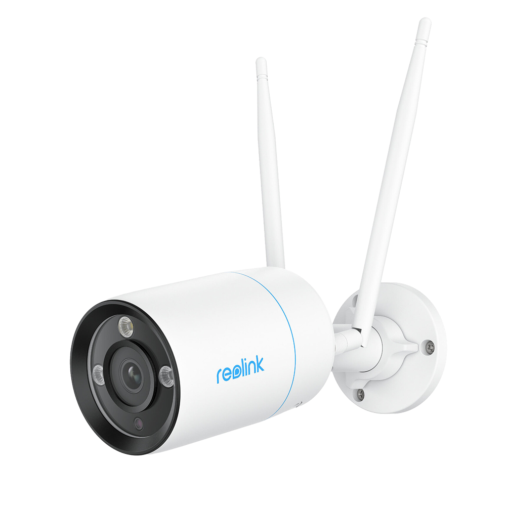 Reolink Camera Dual WiFi W330 - 8MP (3840x2160) - IR 30 m / Dual WiFi - Menneske-/Køretøjsdetektering - Toveis lyd / MicroSD-slot - Egnet til udendørs