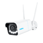 Reolink Dual WiFi Bullet IP-kamera - 8MP (3840 x 2160) | 4K Ultra HD - WiFi 2.4GHz 5 GHz | LED-lys - 5X optisk zoom - Registrering af mennesker/køretøjer/kæledyr - Egnet til udendørs brug