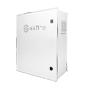 Polyester hurtigladekabinetfor gadebelysning - Differentialafbryder, afbryder og SPD - Ydre mål 60x50x23cm - Switch med 8 POE-porte | Fiber Fusion Tray - Beskyttelsesgrad IP55 / DIN-skinne - Hurtig opladning 17 ampere/time