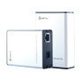 Safire Kit (2) industriel medieomsætter - 1x RJ45 Ethernet-port - 1x SC Simplex-stik - Gigabit Ethernet 10/100/1000Mbps - 20 km fiberoverføringsafstand - Strømforsyning AC100-240V eller DC5V1A