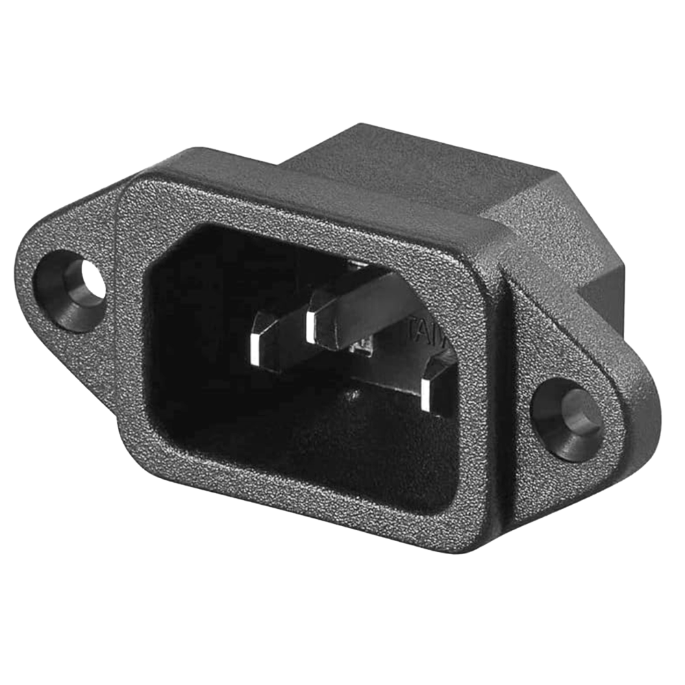 Adapter - Blot AC kabel til C14 stik - Indbygning