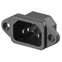 Adapter - Blot AC kabel til C14 stik - Indbygning