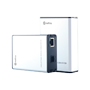 Safire Kit (2) industriel medieomsætter - 1x RJ45 Ethernet-port - 1x SC Simplex-stik - Gigabit Ethernet 10/100/1000Mbps - 3 km fiberoverføringsafstand - Strømforsyning AC100-240V eller DC5V1A