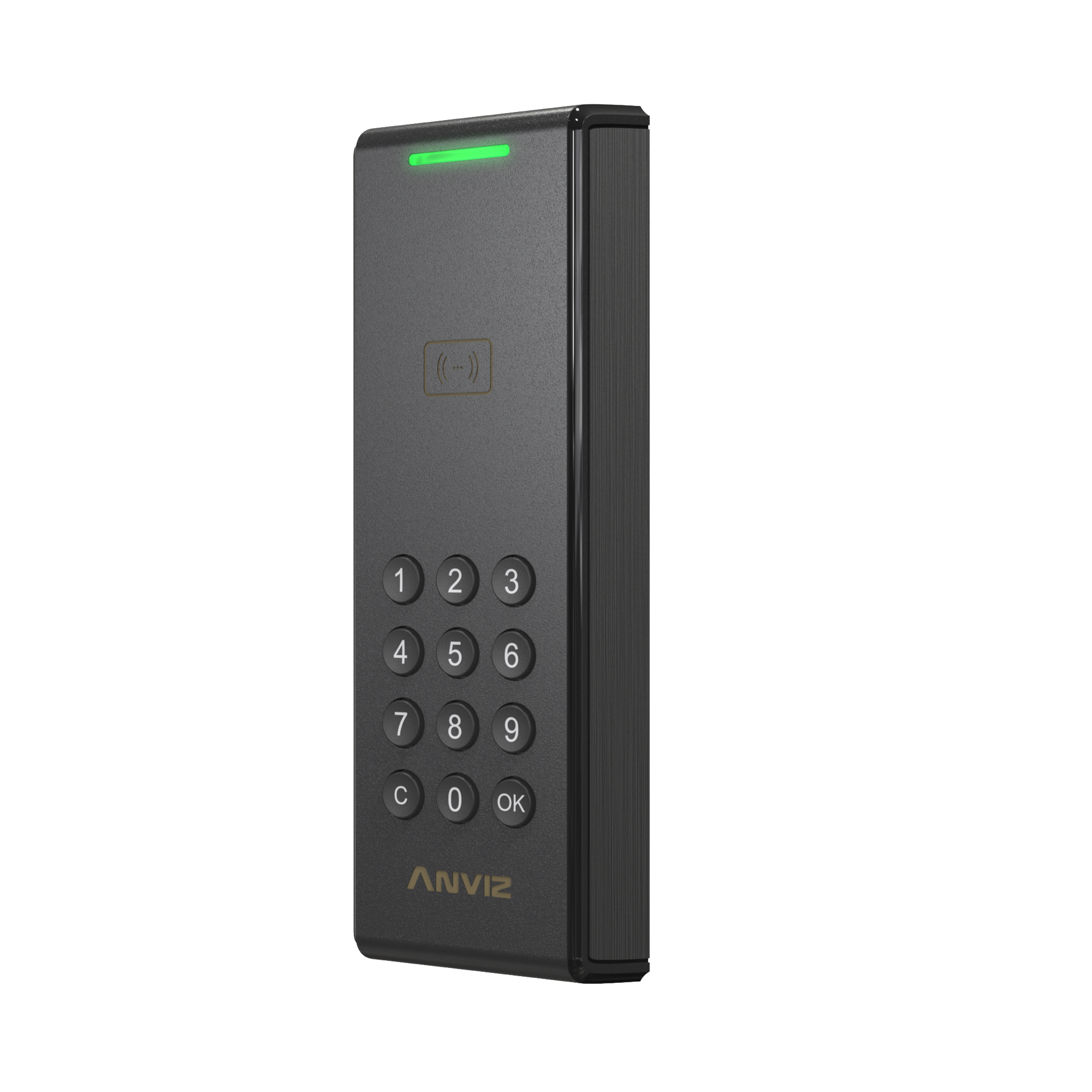 PoE adgangskontrol IP65 - EM/MF kort og PIN - 10.000 brugere | 100.000 registreringer - TCP/IP, WiFi, Bluetooth, RS485 og Wiegand - Integreret controller - CrossChex Standard / Mobile