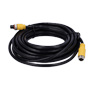 Streamax - Kabel til AHD-kameraer - Stik M12 luftfart - 4 ben - Længde 7m - Hun - Hun