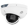 Uniview IP-domekamera - Prime-serie - 8 MP | Objektiv 2,8 mm | microSD 512 GB - IR 30 m | Hvidt lys 30 m | WDR 130 dB - Wise-ISP | Persontælling - SIP | UMD | IP67 | IK10 - Lille | Lyd | Alarm | PoE