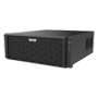 Pro Range NVR-optager 8K til IP-kameraer - 128 kanaler | 32 Mpx | 2 dekoderkort - AI: SIP, tælling, ansigtsgenkendt, autotracking, lyd - 24 harddiske til 24 TB | RAID 0, 1, 5, 6, 10, 50, 60 - Båndbredde 768Mbps