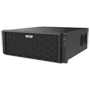 Pro Range NVR Recorder 8K til IP-kameraer - 128CH | 32 Mpx | 2 dekoderkort - AI: SIP, tælling, ansigtsgenkendelses, autotracking, audio - 32 HDD til 24 TB | RAID 0, 1, 5, 6, 10, 50, 60 - Båndbredde 768Mbps