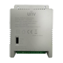 Uniview Multi-kanal strømforsyning - 8 kanaler - Output 12VDC 5A (1A / kanal) / 60W - Input 200 - 240VAC - AC-stik C8 - Kompatibel med Easy og Prime serien