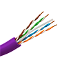 Uniview UTP PVC-kabel - Kategori 6 - Overholder 90m Fluke-test - OFC-leder, renhed 99,9% kobber - Kabelrulle 305 meter - Diameter 5,5 mm