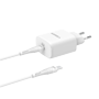 VEGER - Vægoplader - Hurtigopladning 45W | Powered by GaN-teknologi - USB-C-udgange - USB-C-kabel 1,2m inkluderet - Hvid