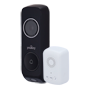 Youkey Dual Cam Wi-Fi Videodørklokke - Øverste objektiv: 3 MP | 2,4 mm | 160º - Nederste objektiv: 2 MP | 2,4 mm | 101º - PIR sensor | IR 5 m | Hvidt lys 2 m - Menneske-/pakkegenkendelse - Wi-Fi 6 | 16~24V AC | IP65
