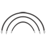 Eksplosionssikkert kabel - Længde 1,5 m - Rustfrit stål 316L - Beskyttelsesgrad IP68 - ATEX certifikat