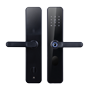 Smart lås - Fingeraftryk, MF-kort og PIN - 250 brugere | ZigBee - Autonomt 4 x AA-batterier - Bela Home mobilapp