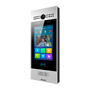 Video intercom IP - Kamera 3 Mpx/1 Mpx | Lyd og tovejs video - Ansigtsgenkendelsesgenkendelse, kort, BLE, PIN og QR | 2 relæer - Lejligheder: PoE, LTE, SIP standard - IPS 7" touchscreen | Cloud vedligeholdelse - Forbindelse via Cloud | Output 12V