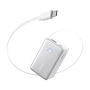 Anker Power Bank Mini - Kapacitet 10000mAh - 1x USB-C port og medfølgende kabel - Udgange: 1x USB-C, 1x USB-A og medfølgende kabel - Hurtig opladning | 3 enheder på en gang - Medfølgende kabel: Indtrækbart USB-C