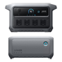 Anker Solix bærbar strømstation - Høj kapacitet 4096Wh - Effekt 2400W | 4000W spidsbelastning