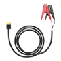 Bluetti - Opladningskabel fra batteri - Krokodilleklemmer til XT60-port - Spænding 12V - 50cm længde - Kompatibel med Bluetti-batterier